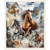 Running Wild Horse Panel 93.5cm